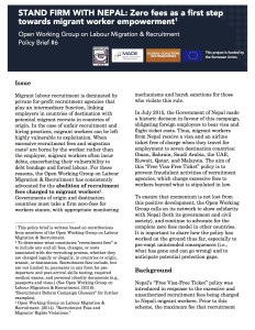 Call to Action - Zero Fees in Nepal